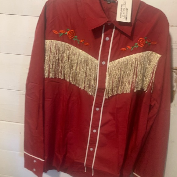 NWT True trendy men’s western shirt. #A31 - Picture 5 of 7
